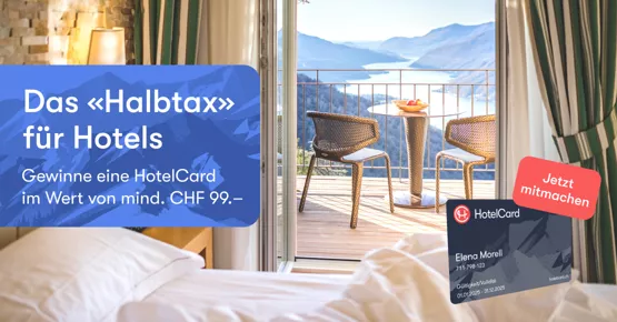 Gewinne 1 von 6 HotelCard-Mitgliedschaften