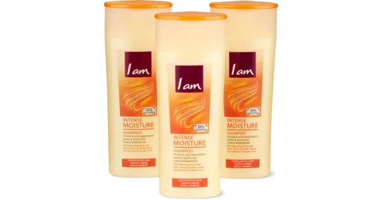Haarpflege- oder Styling-Produkte der Marken I am, Nivea, Elseve, Gliss Kur und Got2b