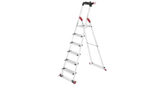 Hailo Gartenleiter XXL Garden & Home Stufen 6