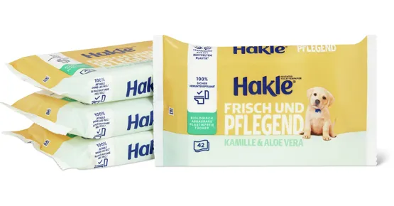 Hakle feuchtes Toilettenpapier, 4er-Pack