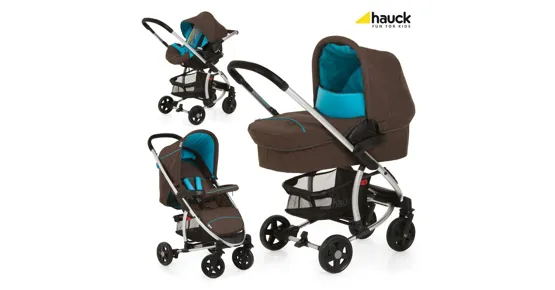 Hauck Miami 4 Trio Set, coffe/capri