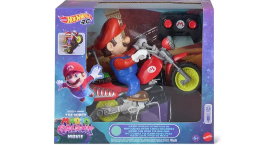 Hot Wheels RC Super Mario Motorrad
