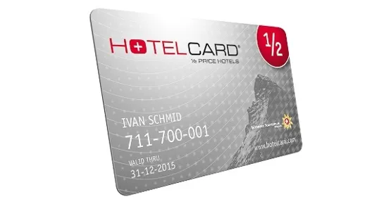 Hotelcard - 500 hôtels en Autriche, Suisse, Allemagne et en Italie
