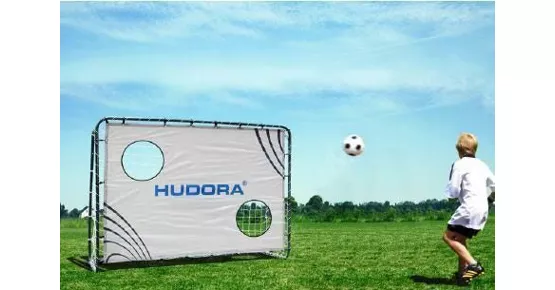 Hudora Fussballtor Freekick mit Torwand