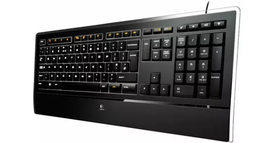 Illuminated Keyboard K740 (USB, CH, Kabel)