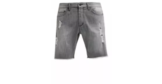 Jeans Shorts - grey denim - meta.domain