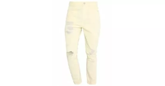 Jeans Tapered Fit - light yellow - meta.domain