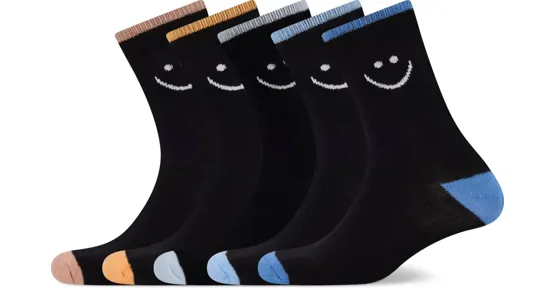 Kinder-Socken, 5er-Pack