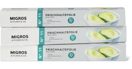 Kitchen & Co.-Backpapier, -Aluminium- oder -Frischhaltefolie