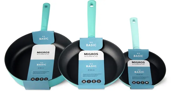 Kitchen & Co. Bratpfannen Basic