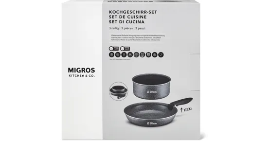 Kitchen & Co. Kochgeschirr-Set, 3er-Set