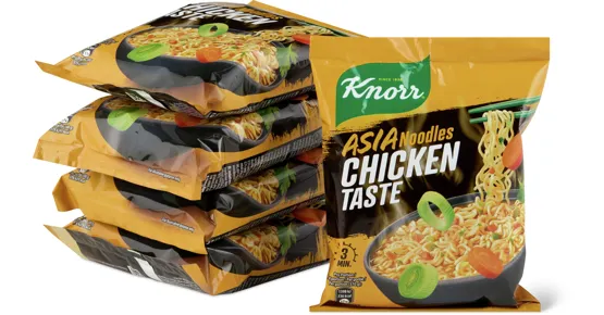 Knorr Asia Noodles, 5er-Pack