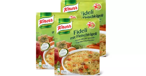 Knorr Beutelsuppen im 3er-Pack, 3er-Pack