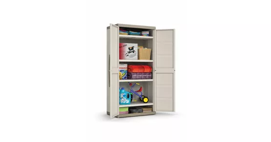 Kunststoff-Schrank Excellence XL High Cabinet (89 X 54 X 181)
