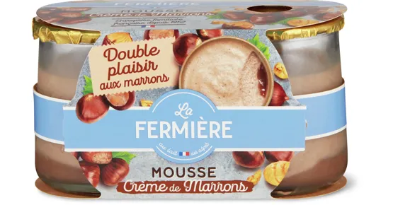 La Fermière Marroni Mousse