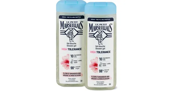 Le Petit Marseillais Duschen High Tolerance, Duo-Pack