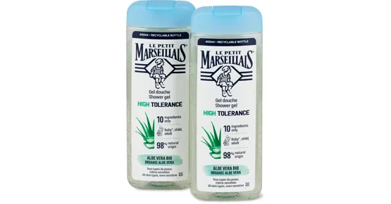 Le Petit Marseillais High Tolerance Duschgel Sensitive, Duo-Pack