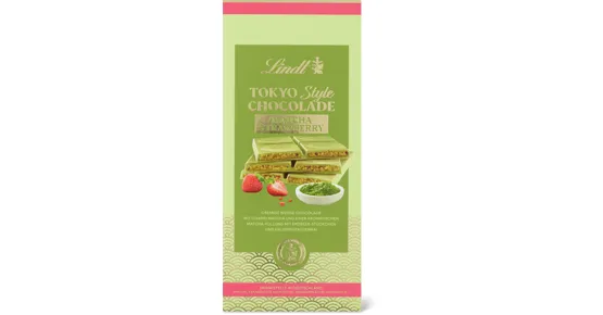 Lindt Tokyo Style Chocolade Matcha Strawberry