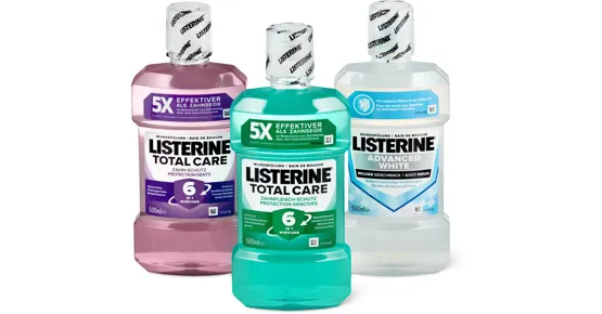 Listerine Mundspülungen