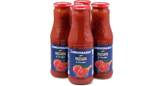 Longobardi Passata di Pomodoro, 4er-Pack
