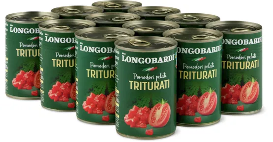 Longobardi Tomaten gehackt, 12er-Pack