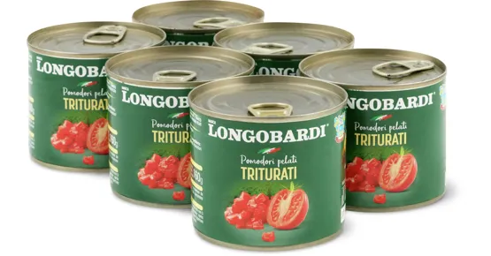 Longobardi Tomaten gehackt, 6er-Pack