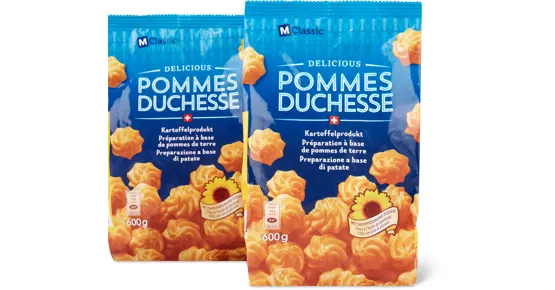 M-Classic Delicious-Pommes Duchesse oder -Pommes Noisettes, Duo-Pack