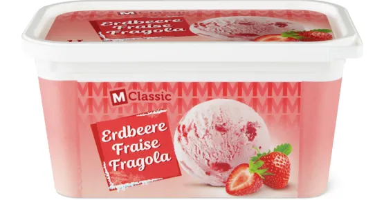 M-Classic Erdbeer Glace