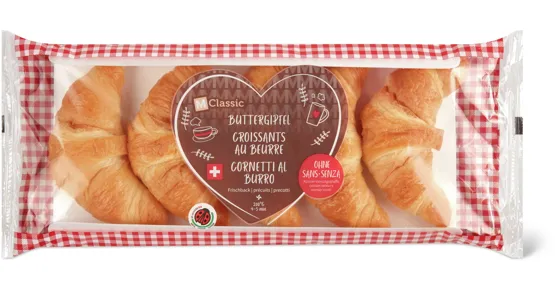 M-Classic Frischback-Buttergipfel, IP-SUISSE
