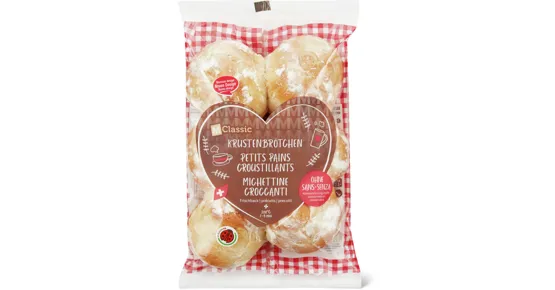 M-Classic Frischback-Krustenbrötchen gekühlt, IP-SUISSE