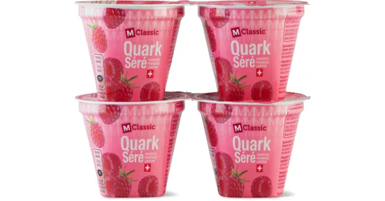M-Classic Früchtequark, 4er-Pack