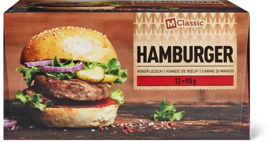M-Classic Hamburger, 12er-Pack