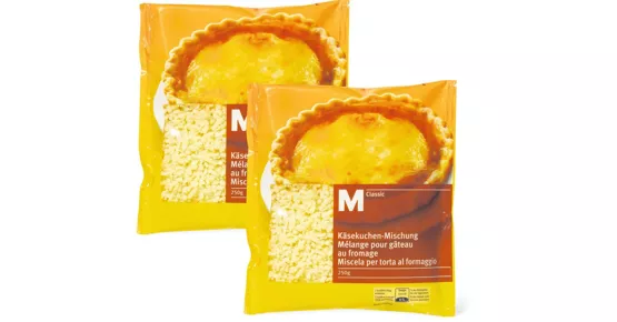 M-Classic Käsekuchenmischung im Duo-Pack