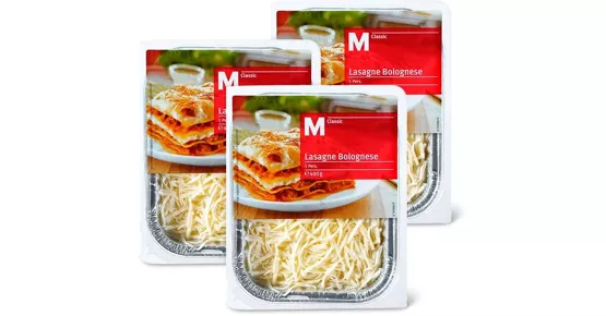 M-Classic Lasagne Bolognese im 3er-Pack, 3er-Pack