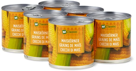 M-Classic Maiskörner, 6er-Pack