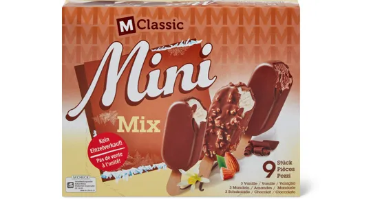 M-Classic Mini Mix Glace-Stängel