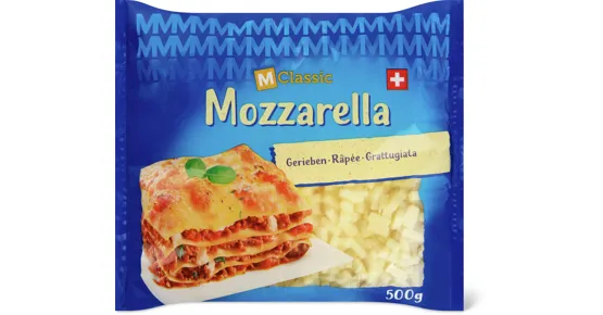 M-Classic Mozzarella gerieben