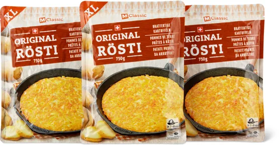 M-Classic Original Rösti, 3er-Pack