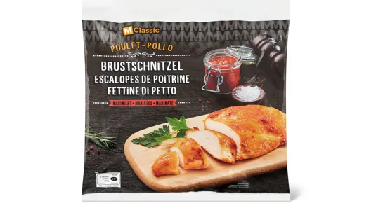 M-Classic Pouletbrustschnitzel mariniert