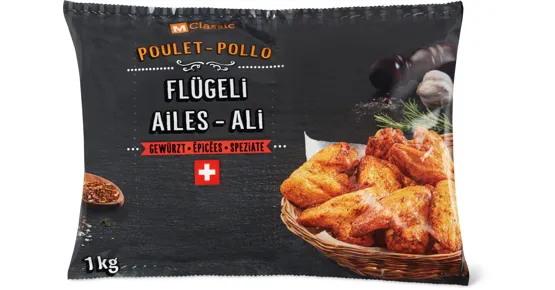 M-Classic Pouletflügeli gewürzt