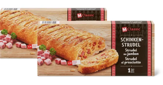 M-Classic-Schinken-Strudel oder -Spinat-Chüechli, Duo-Pack