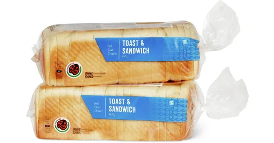 M-Classic Toast & Sandwich, IP-SUISSE, Duo-Pack