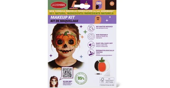 Make-up-Set Kürbis