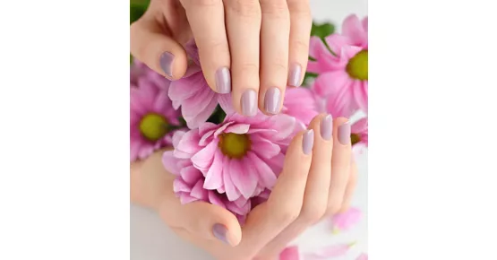 Manicure mit Normal-Lack oder French