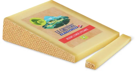 Migros Bio Le Gruyère rezent, AOP