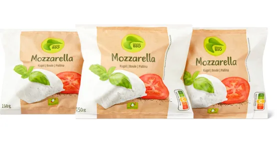 Migros Bio Mozzarella Kugeln, 3er-Pack