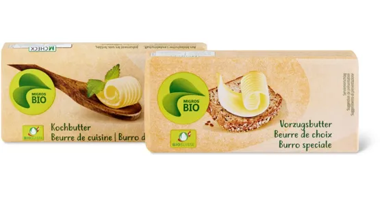 Migros Bio Vorzugs- und Kochbutter