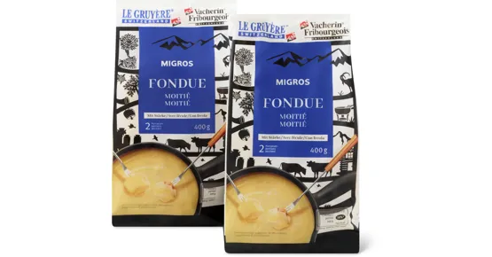 Migros Fondue Moitié-Moitié, AOP, Duo-Pack