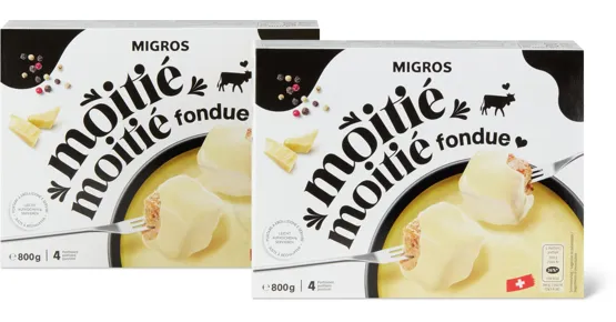 Migros Fondue Moitié-Moitié ungekühlt, Duo-Pack