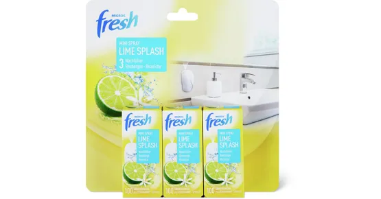 Migros Fresh-Mini-Lufterfrischer oder -Duftkugeln, 3er-Pack